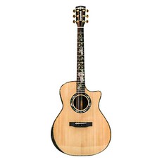 Kanoobell KGE-2500 民謠吉他, 1個, 原木色