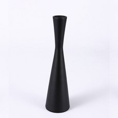 ganjiathome 北歐風格錐形燭台 M, 黑色