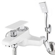 OLIVIA 淋浴蓮蓬頭組 白色, 1組