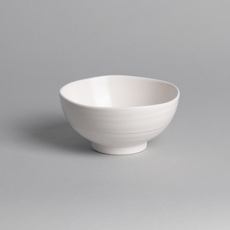 이도 윤슬 클래식 국그릇, 화이트 + 그레이, 1개