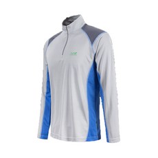 男道男士配色戶外男士跑步登山釣魚功能T恤#M6204