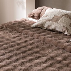 더플레오 워셔블 포우퍼 카페트 겸 패드, 초코브라운