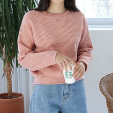 봉봉스토리 레트로 로맨스 임산부 니트 티셔츠