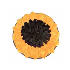 寵物狗花苞嗅覺訓練玩具 RD_1642, 黃色的, 1個