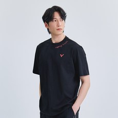 빅터 프리 스케치 오버핏 배드민턴 티셔츠 VT25ATS011U