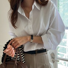 Chic Fox 女士棉質微短版襯衫