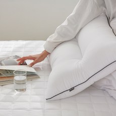 AIRE 熟睡鵝絨感頸椎枕芯, 1個, 白色