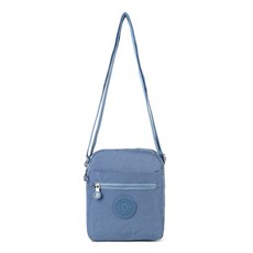 MINDESA 女性休閒斜背旅行包 DBZ9735, 藍色