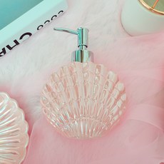 Weflip 珠光珍珠貝殼造型浴室按壓瓶, 1個