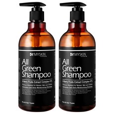 Dr.MYSKIN All Green保濕洗髮精, 500ml, 2入