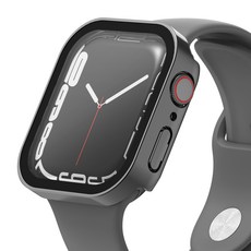 NUART 智能手錶螢幕保護硬殼 42mm, 黑色