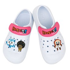 麵包理髮廳 兒童用 巧克力 EVA 室內拖鞋 PO005