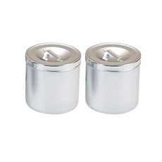 不鏽鋼圓形托盤 中型, 單一顏色, 2個