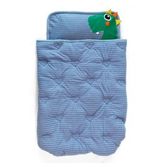 프라우반 스위트드림 면저지 유아 이불세트 일체형, 네이비 스트라이프