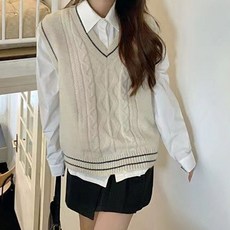 Chichills Gravia 經典麻花針織背心 11609