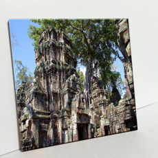 HTP 瓷磚畫 C906 樹與寺廟