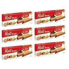 Gastone Lago 榛果風味夾心捲, 80g, 6盒