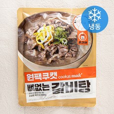 쿠캣 원팩 뼈없는 갈비탕 (냉동), 600g, 1개