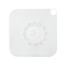 Lalamiz 排水管防臭矽膠蓋 白色 H49, 1個