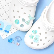 VIDANGIL 童鞋海洋裝飾配件 10件組