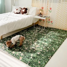 러움 pvc 거실 방수 다용도 층간소음 매트, 데이지