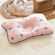 ahtty blanc 雙面一體式防扁頭枕, 1個, 刺蝟朋友