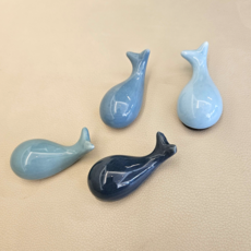 鯨魚的夢 陶瓷冰箱磁鐵 4件組