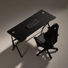 16 piece 電競電腦桌, 黑色