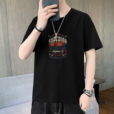 남성용 알럽홈 데일리 프린팅 반팔티
