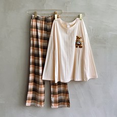 Juniday 女款學生睡衣 蜜糖熊