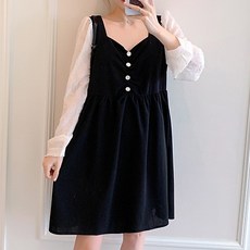 奢華蕾絲袖孕婦裝