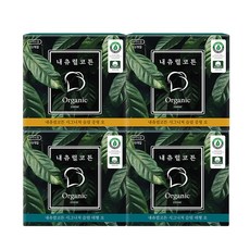 Natural Cotton Signature 纖薄衛生棉 蝶翼型 有機 NO SAP 大型 10片 x 1包 + 中型 12片 x 3包 組合, 1套