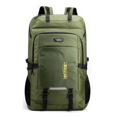 XINBISHENG 대용량 여행용 백팩 60L BP-1882, 아미그린