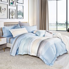 J-bedtime 床寢時光 萊賽爾天柔絲雙人加大被套床包組4件組 SP7652L