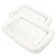 Okhee Dokhee 寵物舒適坐墊, 白色, 2個