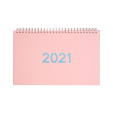 LUCALAB 2021 年法蘭德斯台歷, 粉色的, 1個