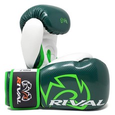 RIVAL RB7 Fitness Plus 拳擊手套, 綠色 + 白色