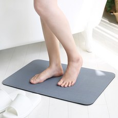 DALPAENGI LIVING 素色矽藻土地墊, 灰色