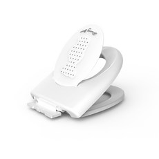 Daeny Bear 孩童馬桶蓋, 白色, 1入