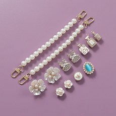 Richeduck珍珠鍊帶兔子配件飾品 13種組