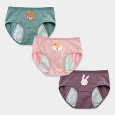 주니데이 포레스트 학생 팬티 3종 세트