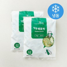 아침과저녁 애호박 슬라이스 (냉동), 2개, 1kg
