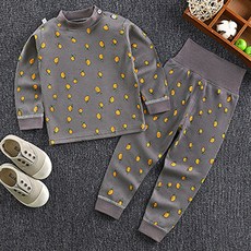 HARAROI 童款護肚長袖家居服套裝