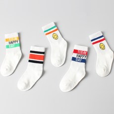 Kids FUTURE 兒童青少年網球中筒襪5件組
