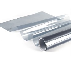 Mir Film 窗戶銀色反光膜 + 刮板, 單一顏色