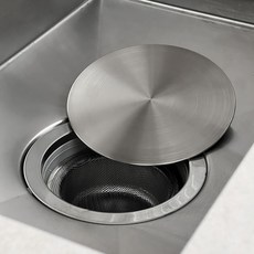 Everyweek 霧面304不鏽鋼水槽塞, 1個, 單一顏色