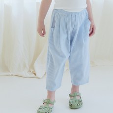 ROANJANE 薄荷綠泡泡紗長褲