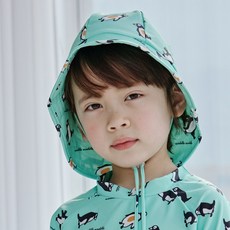 IAMBEBE 嬰幼兒可愛企鵝防曬帽