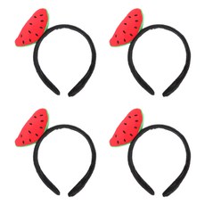 LivingDA 水果造型髮箍, 西瓜, 4個