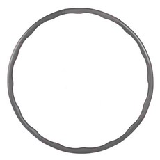 J heal 呼拉圈 8節, 1.2公斤, 灰色的